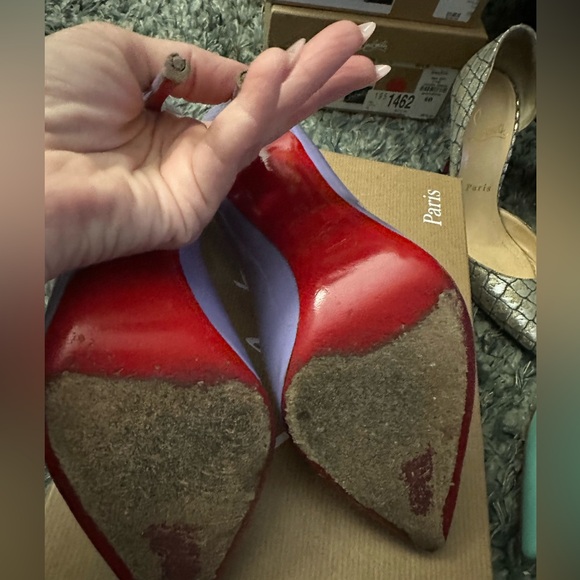 Pigalle Follies 100 Patent (color hortensia) - Picture 5 of 12